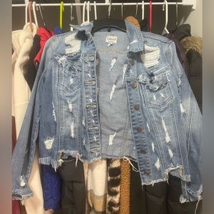 Cropped Jean jacket